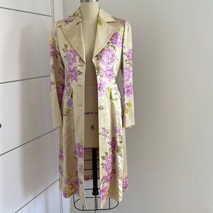 Banana Republic silk trench coat